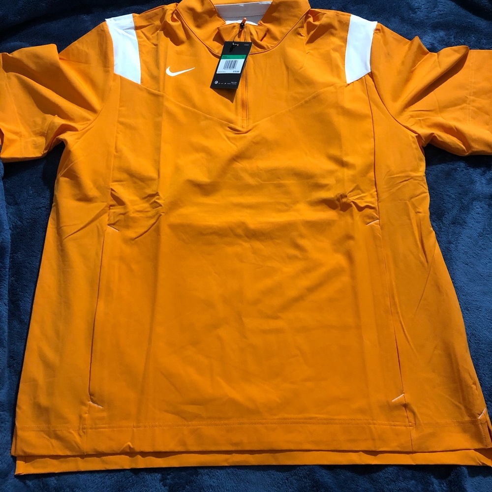 Orange Nike windbreaker jacket XL